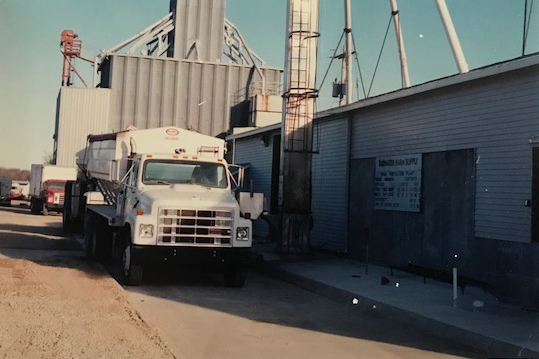 Tarwater elevator and feed mill