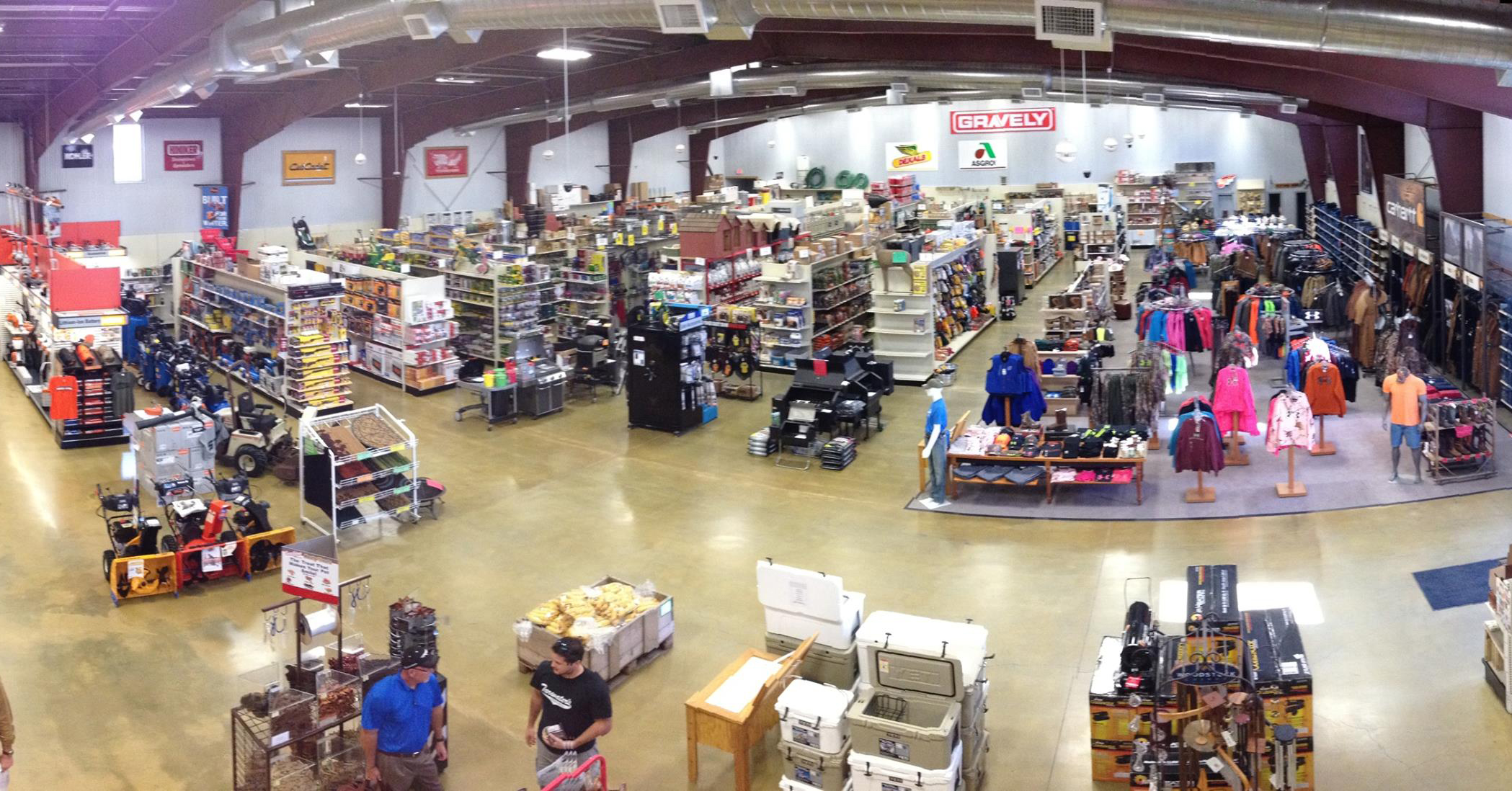 The 16,000 sq. ft. showroom