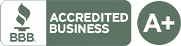 BBB Accredited Business A+